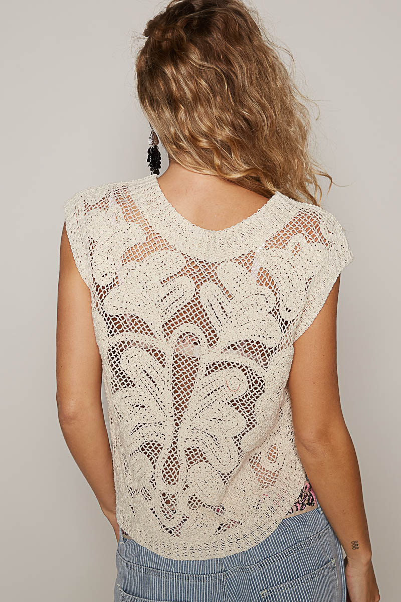 Sun-Kissed Petals Top