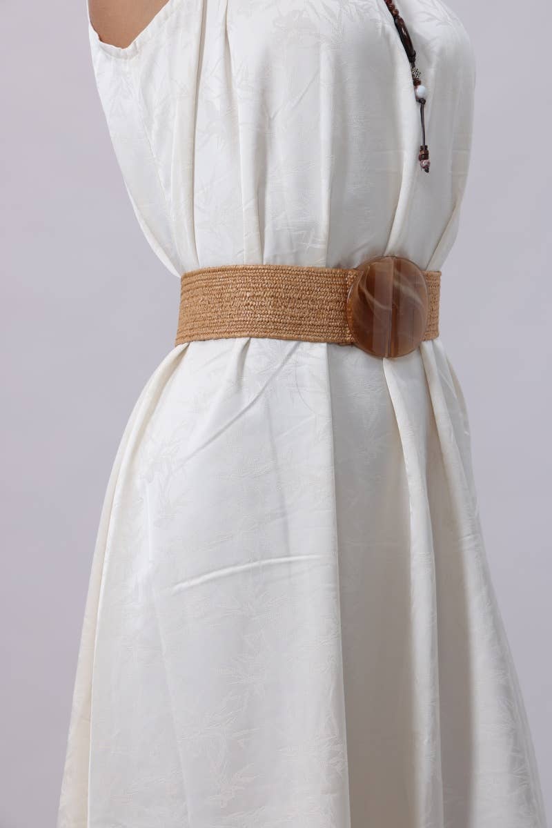 Oversized Boho Buckle Belt