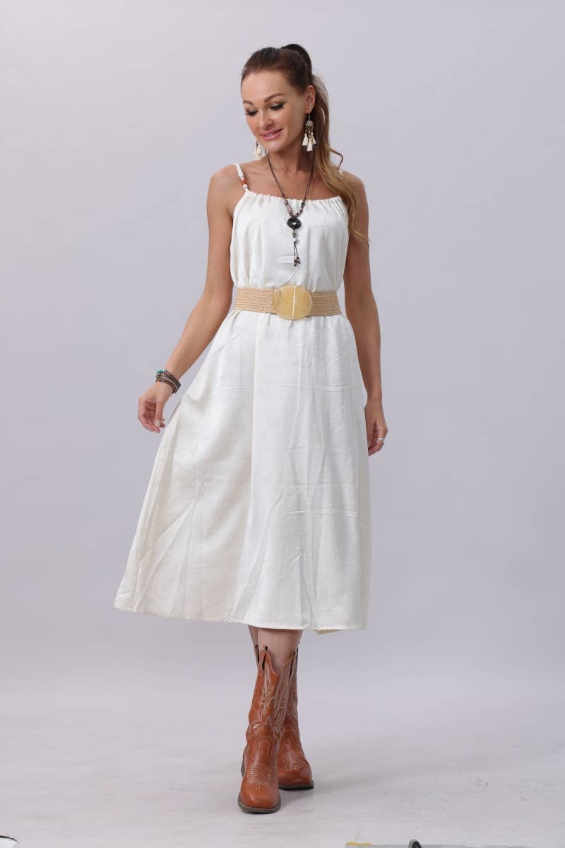 Oversized Boho Buckle Belt
