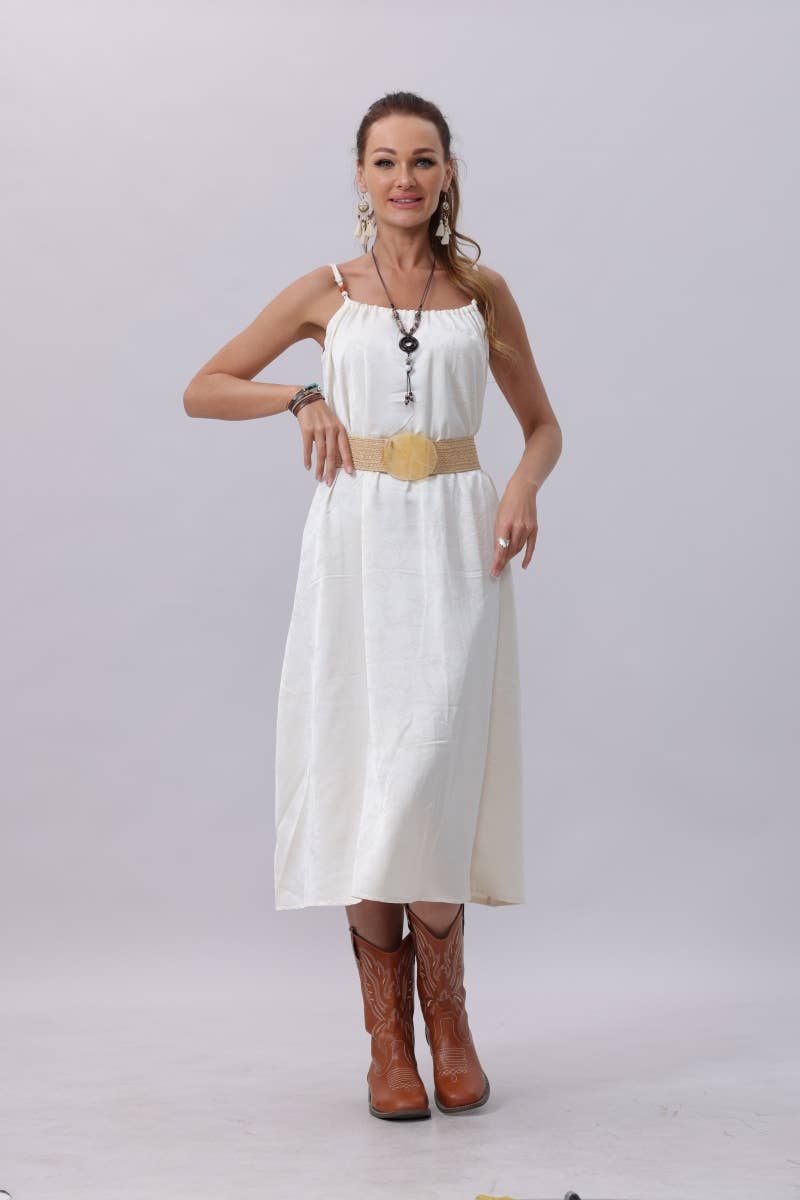 Oversized Boho Buckle Belt