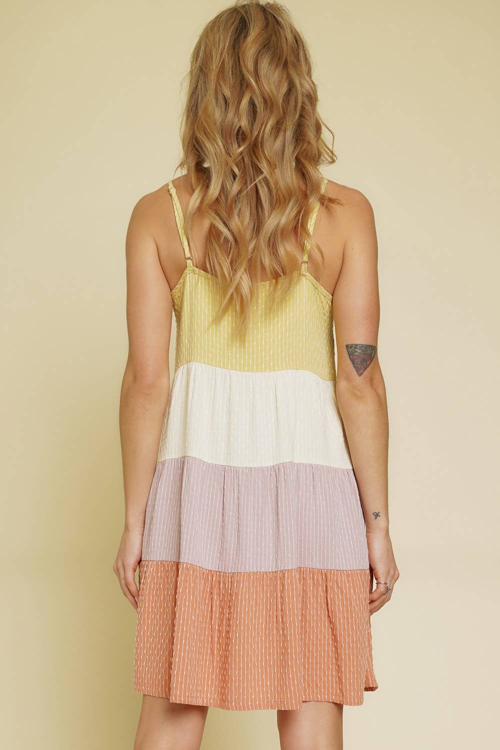Wanderlust Dreamer Block Babydoll Dress