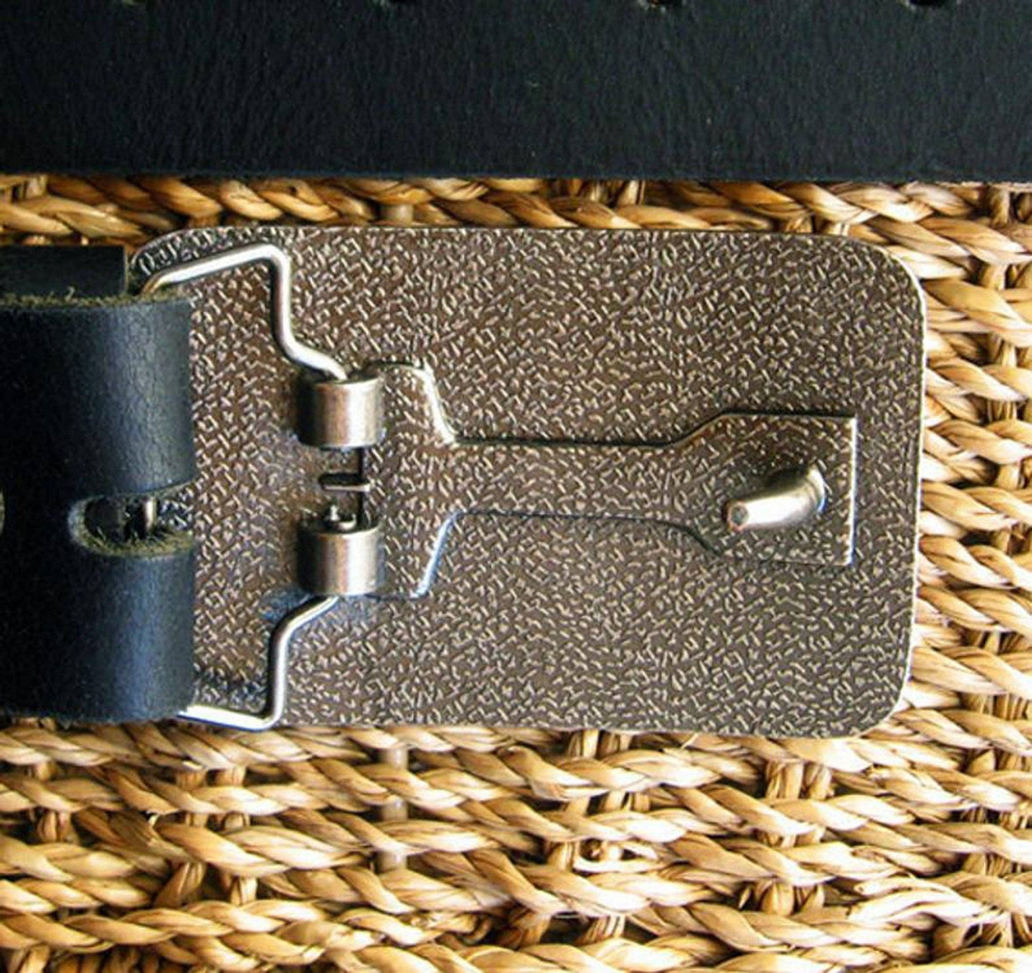 Serape Sugar Skull Belt Belt Buckle