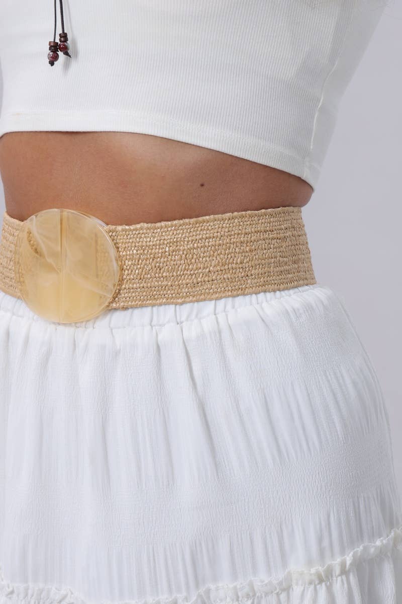 Oversized Boho Buckle Belt
