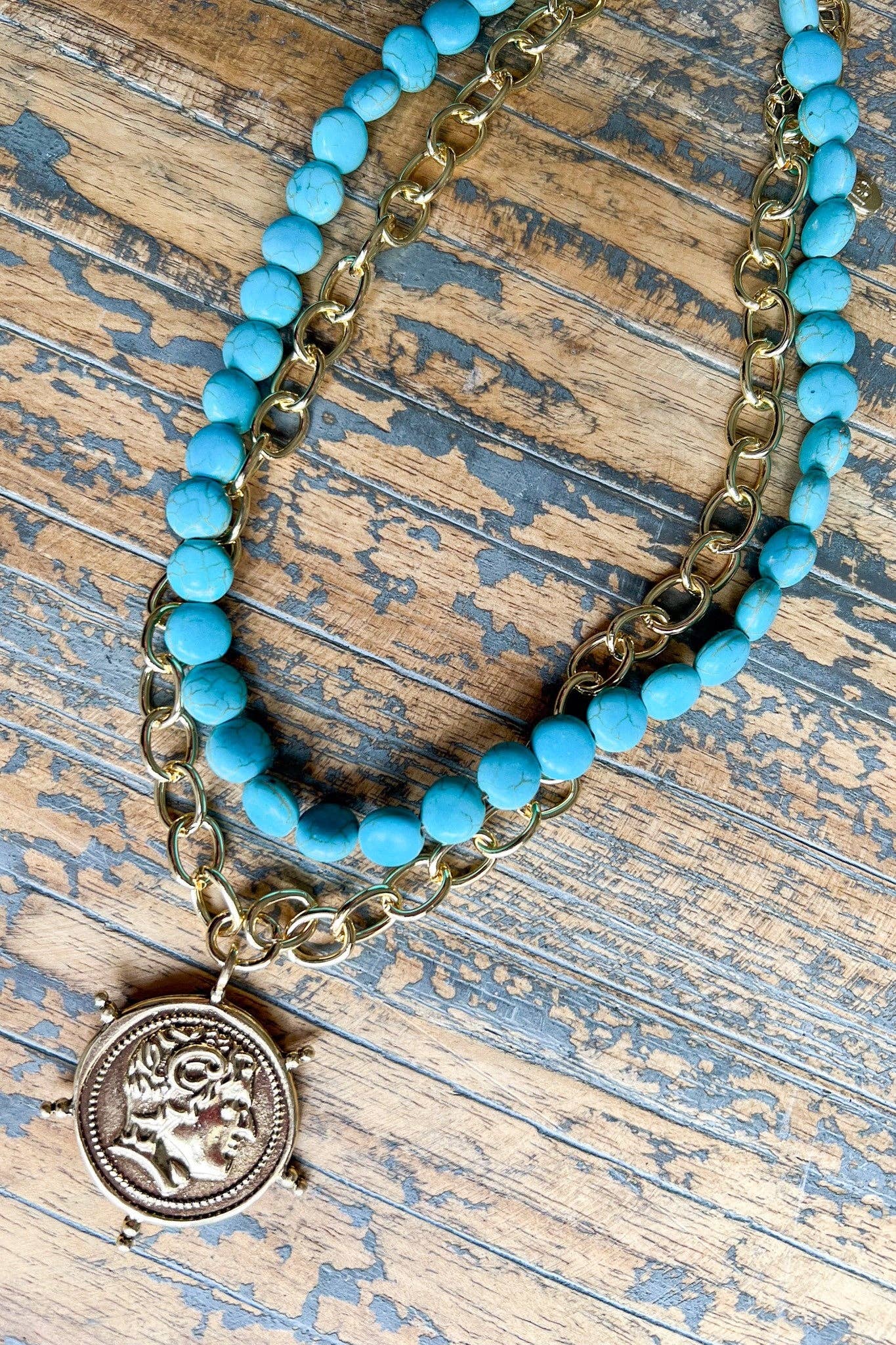 Rosalie Necklace Turquoise