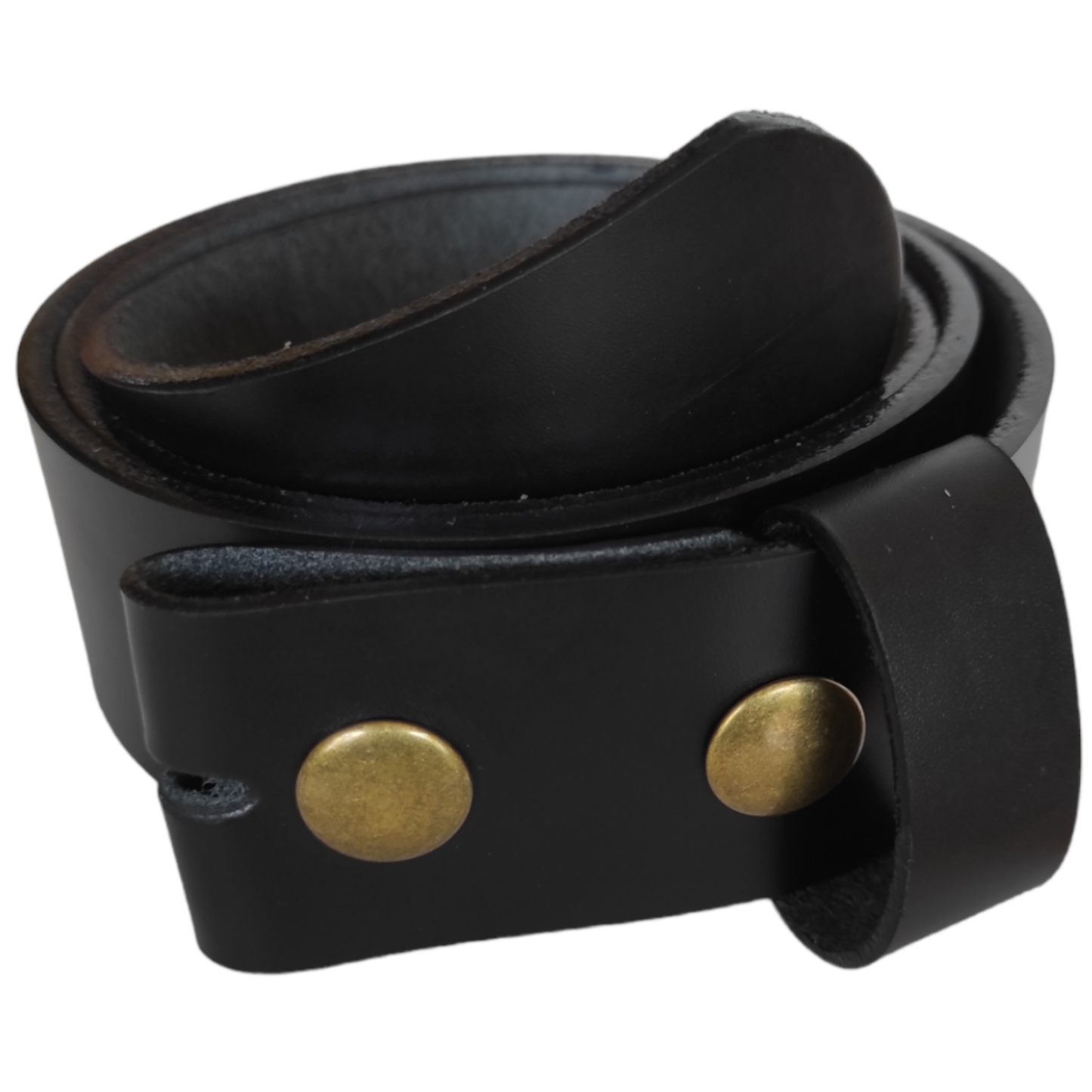 Black Full Grain Leather Belt