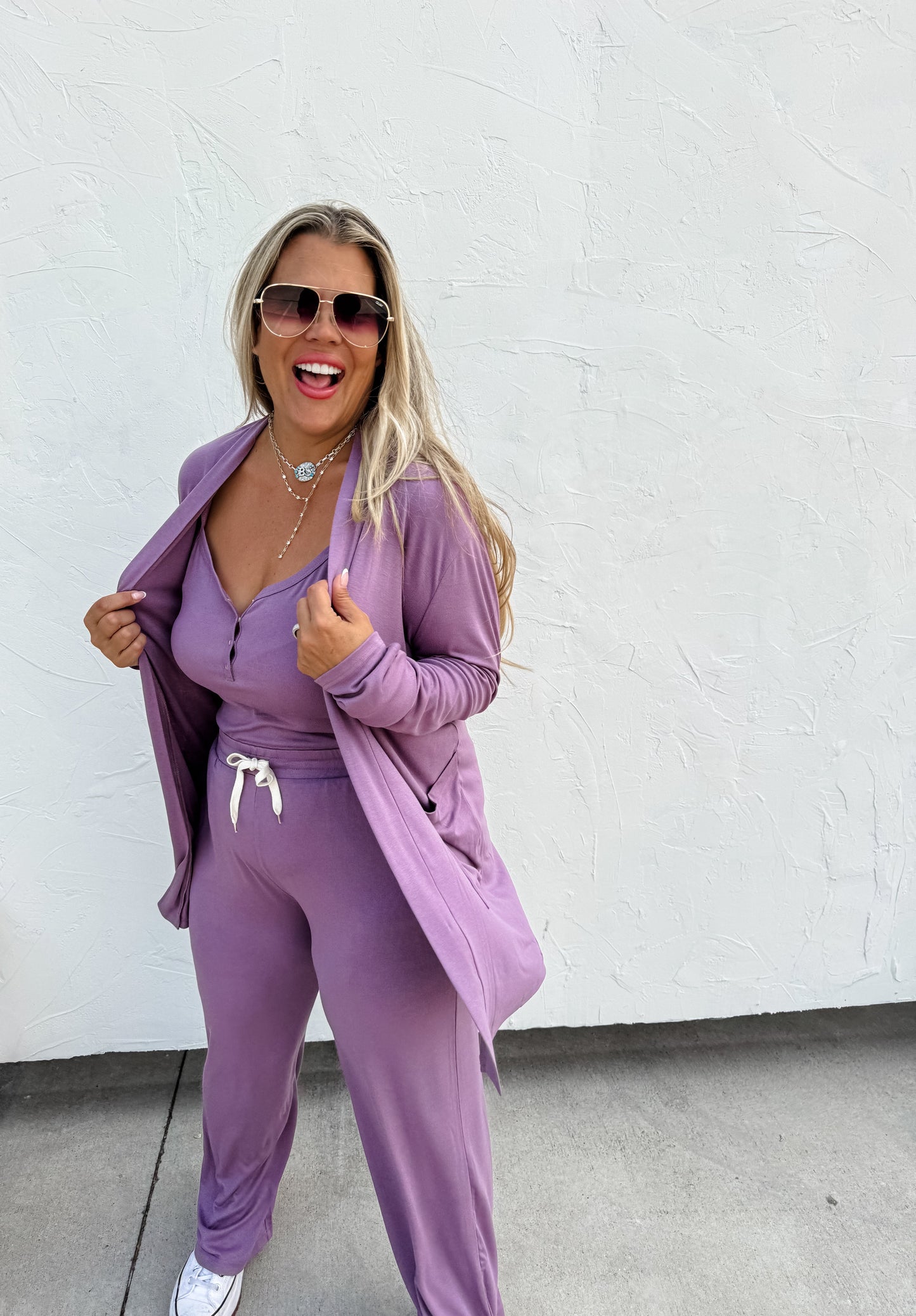 π Cloud Nine Romper/Cardigan Set