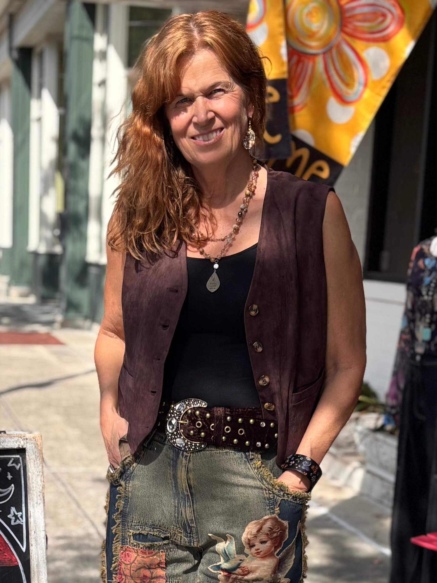 Cherub Angel Vintage Fringe Jeans