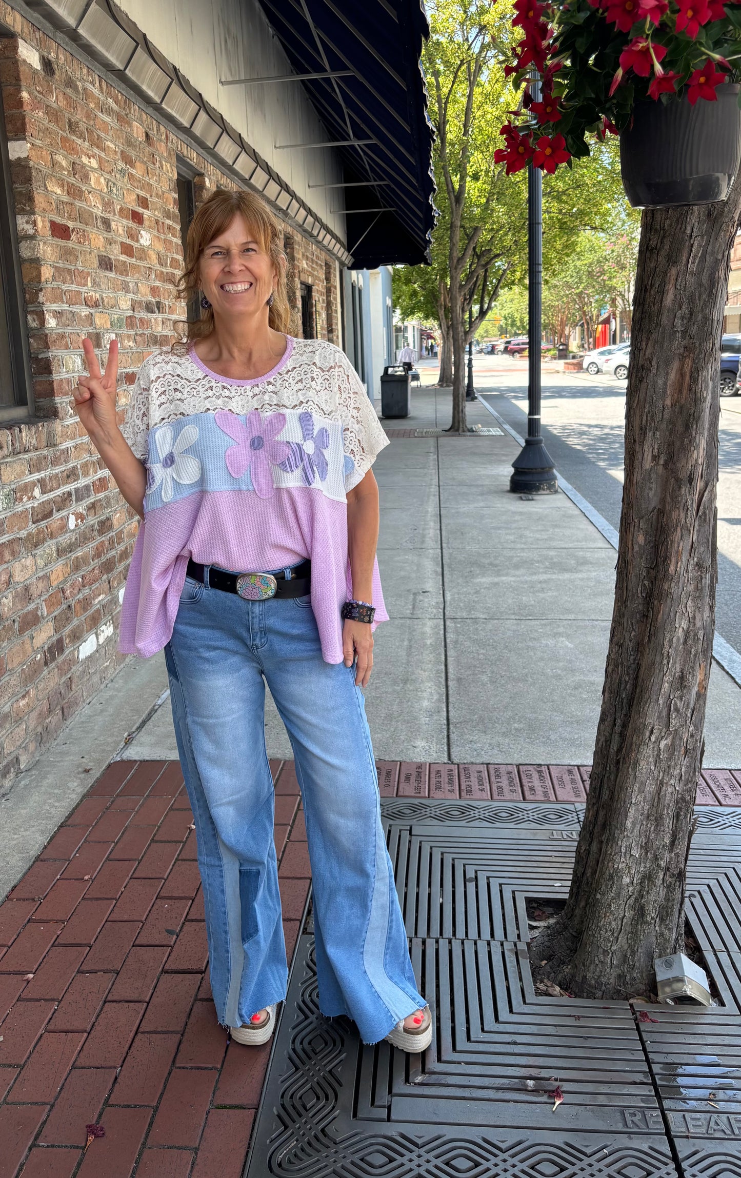 Lavender Fields Top