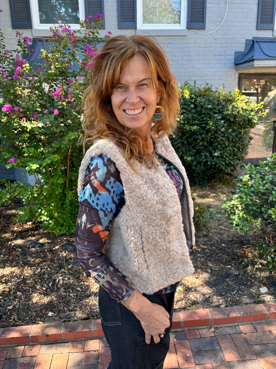 Soft Sleveless Vest Taupe