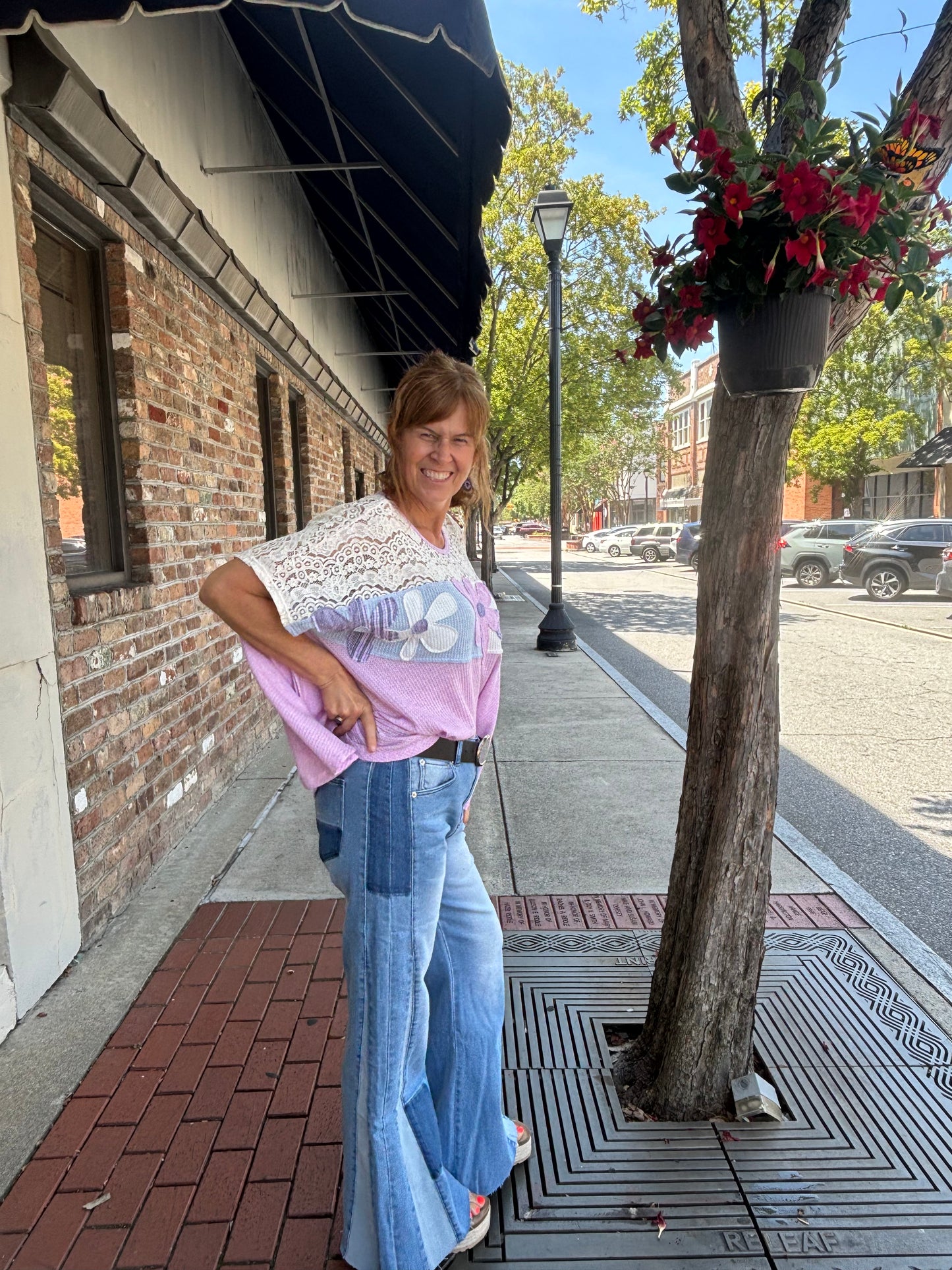 Sunset Canyon Wide-Leg Jeans