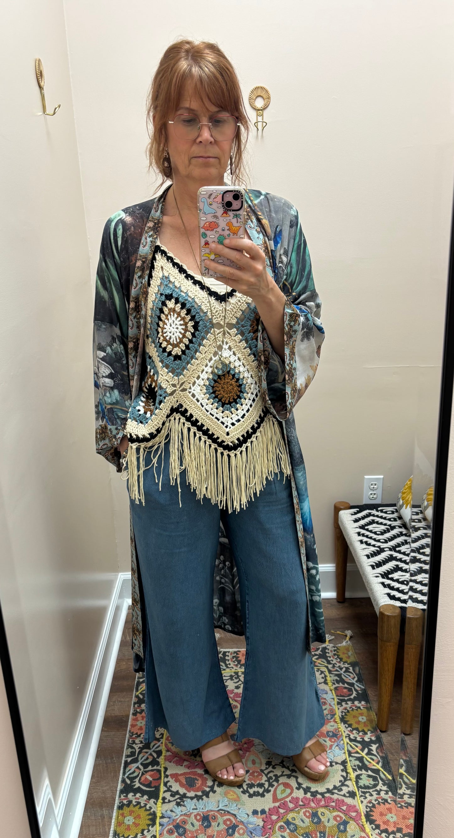 Driftwood Crochet Tank