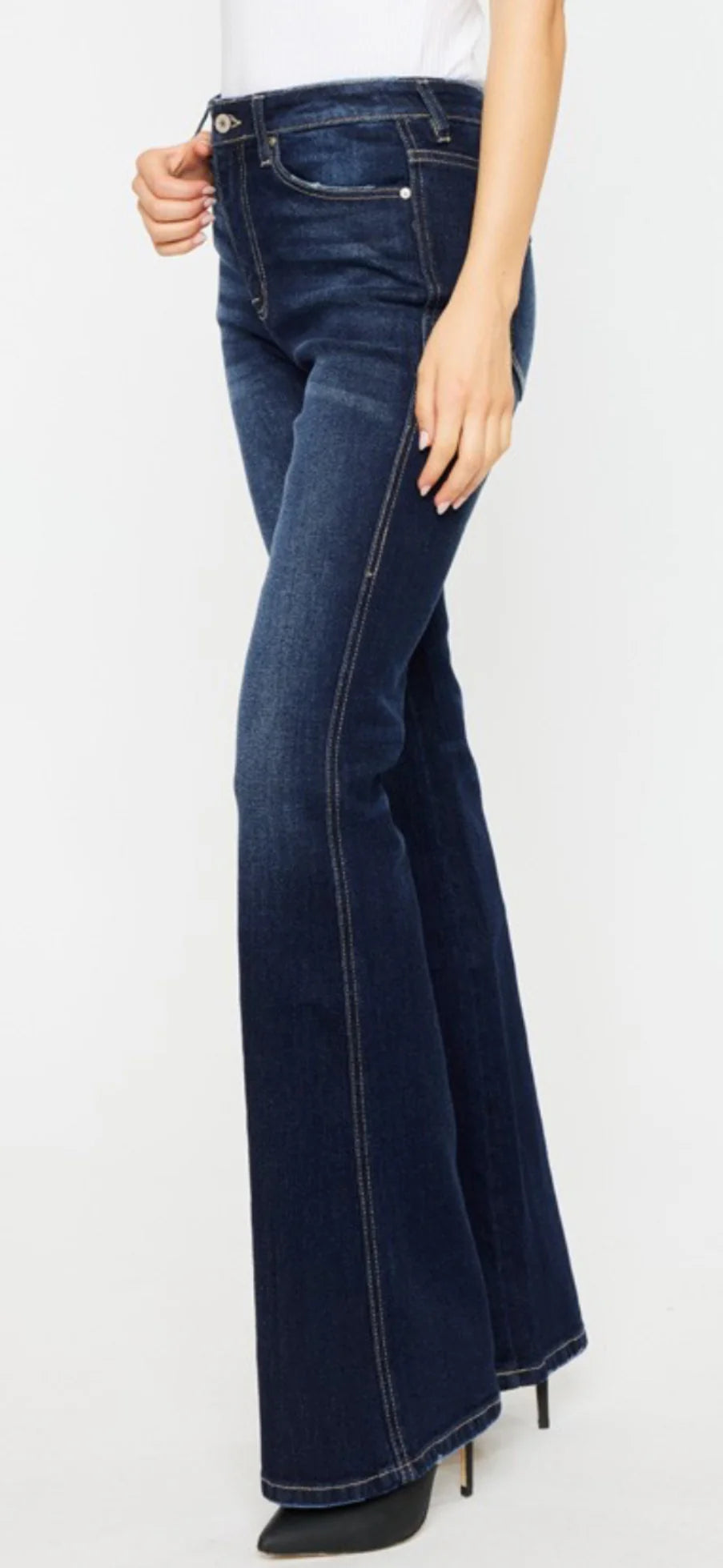 Kancan Highrise Bootcut Jeans.