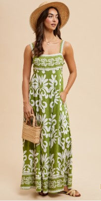 Boho Muse Resort Maxi Dress