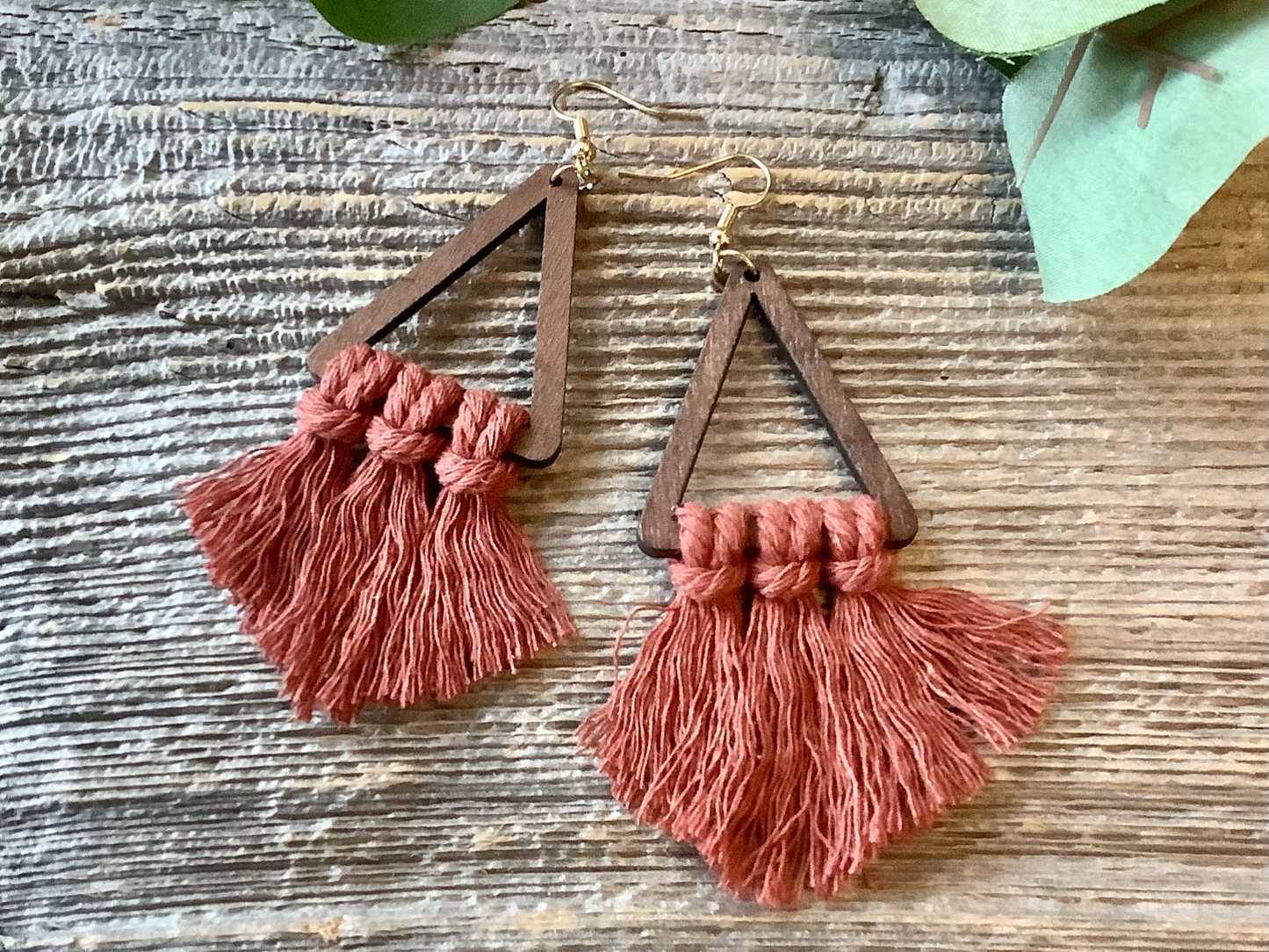 Earrings, boho earrings, tassel earrings
