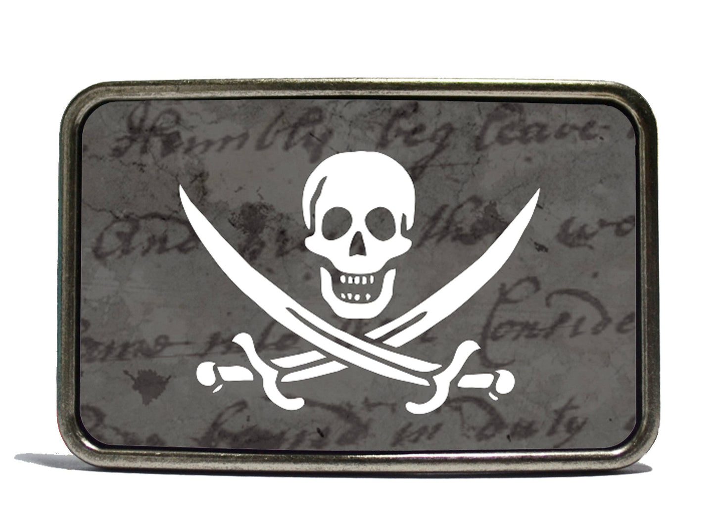 Pirate Flag Belt Buckle