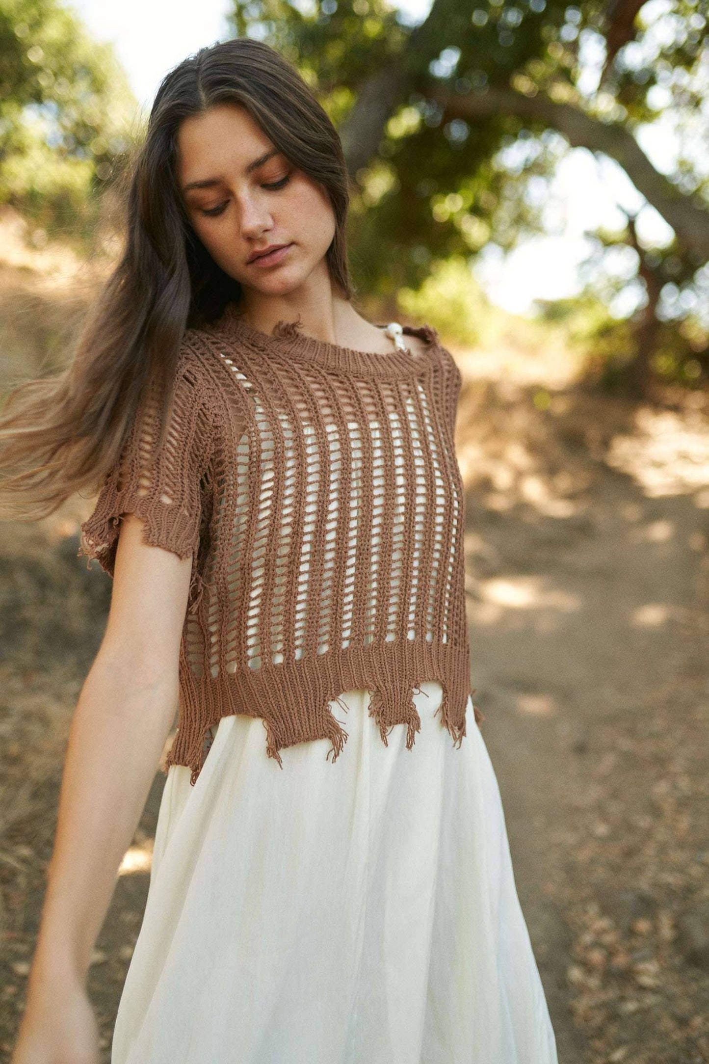 Crochet Cover Up Top