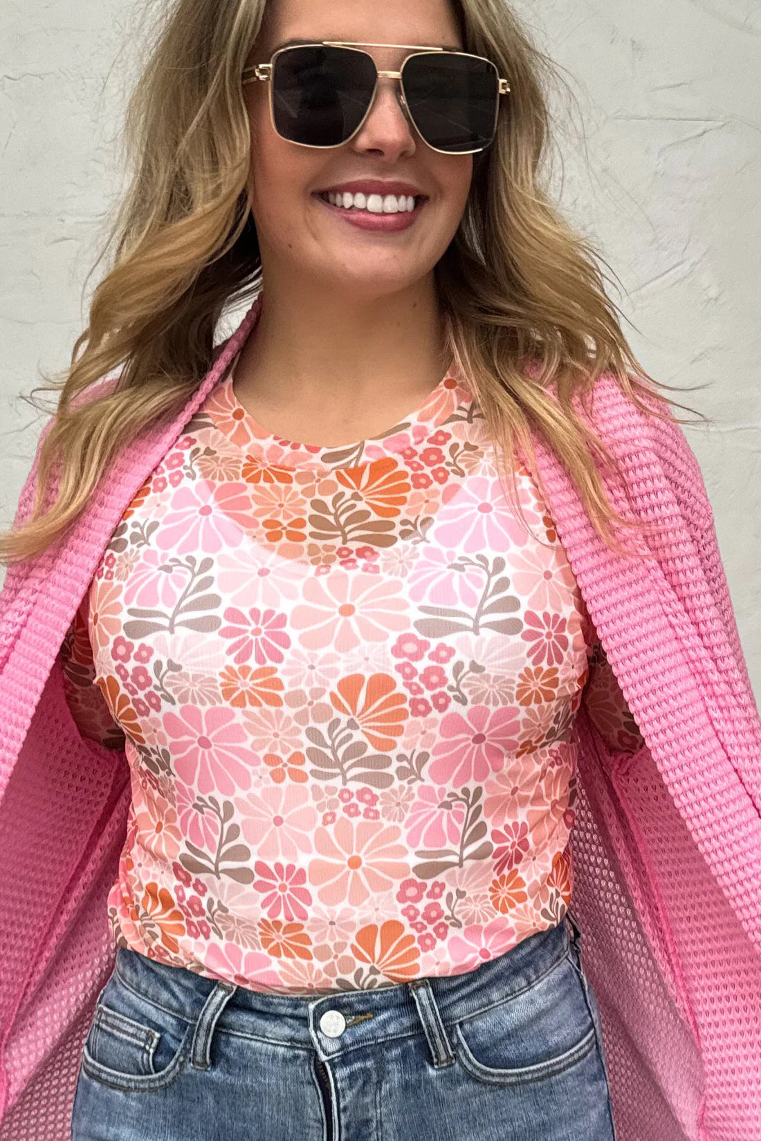 🦋 Wildflower Dream Mesh Top