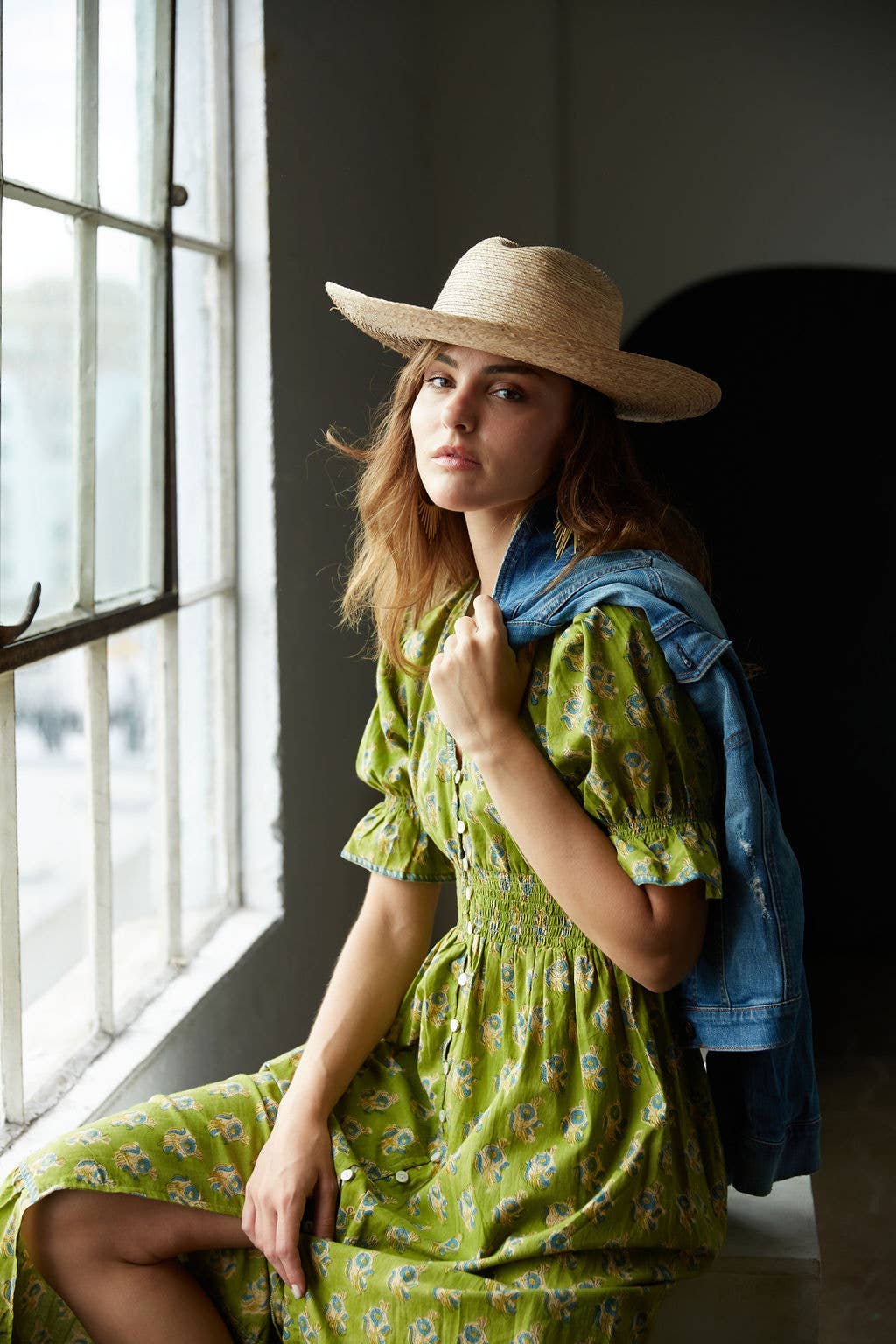 Hand Block Printed Maxi Dress