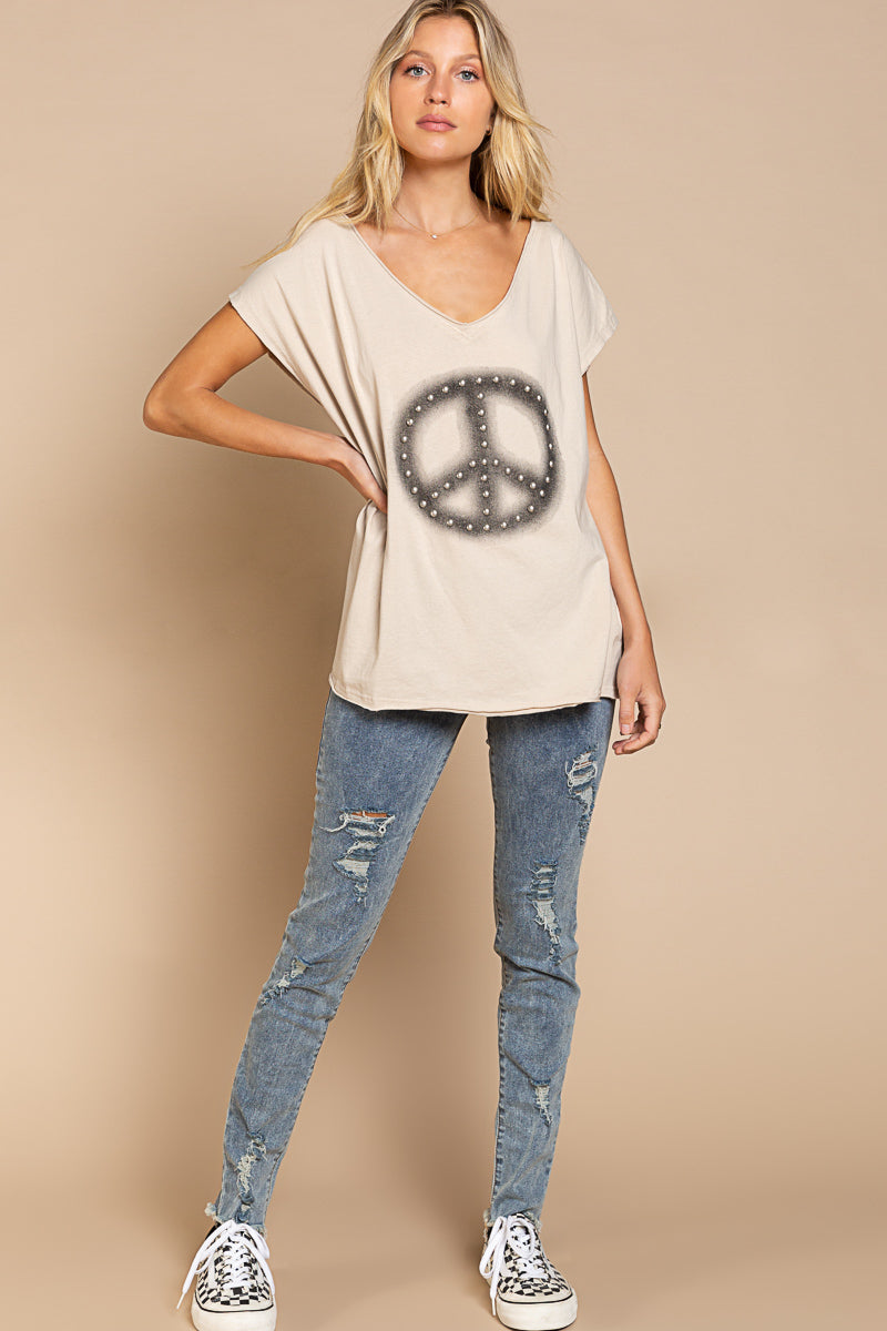 Studded Serenity Tee