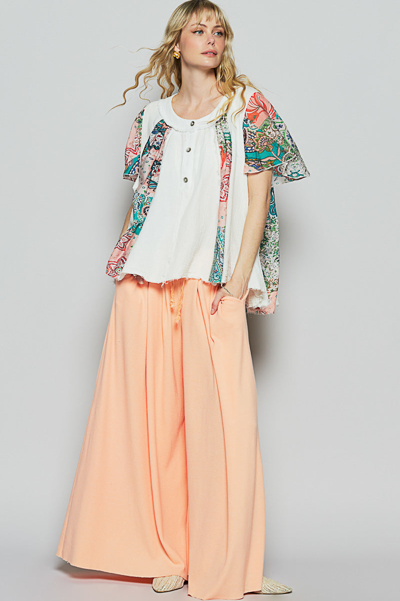 🌸 Boho Breeze Patchwork Top