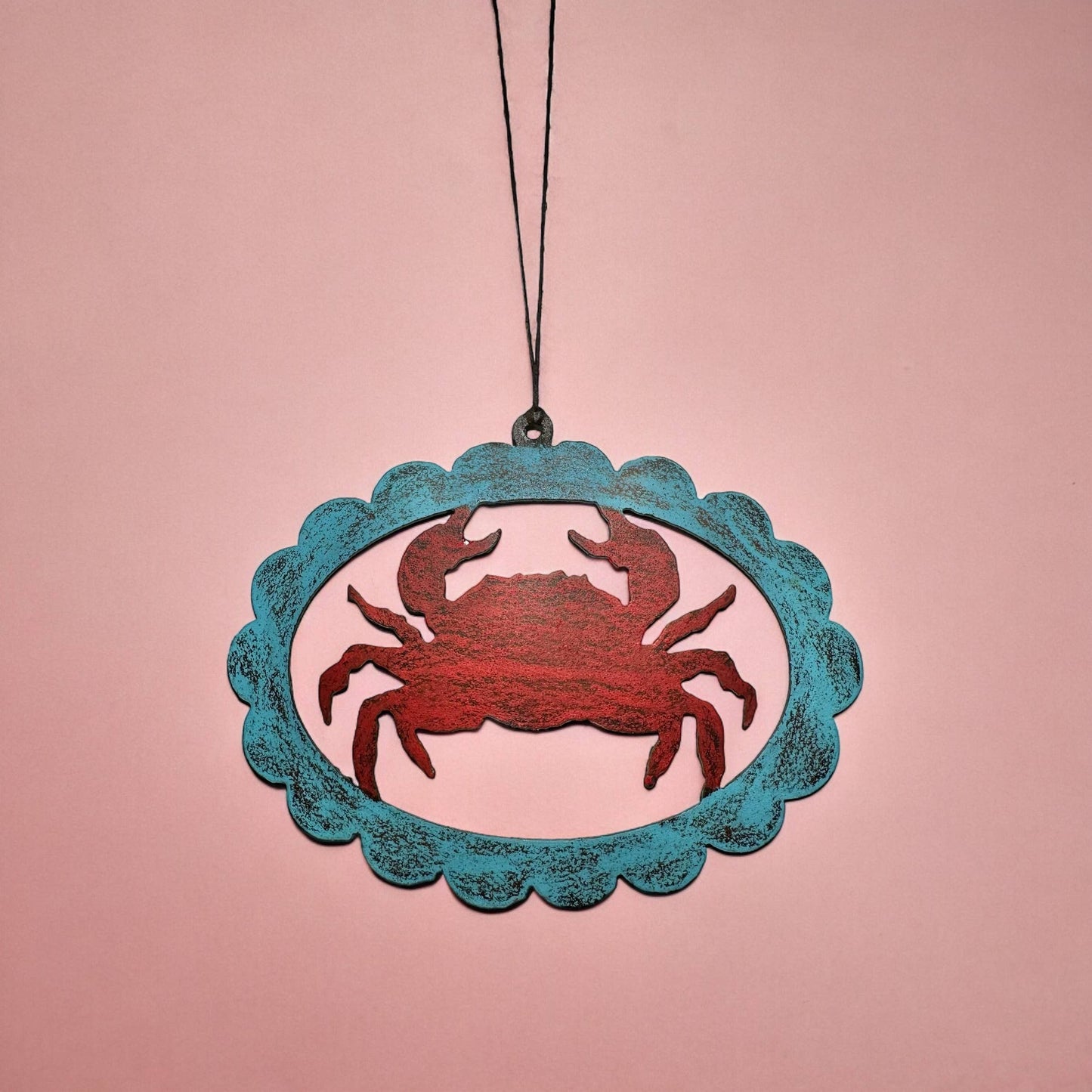 CRAB ornament cute beach souvenirs metal gifts ocean sea