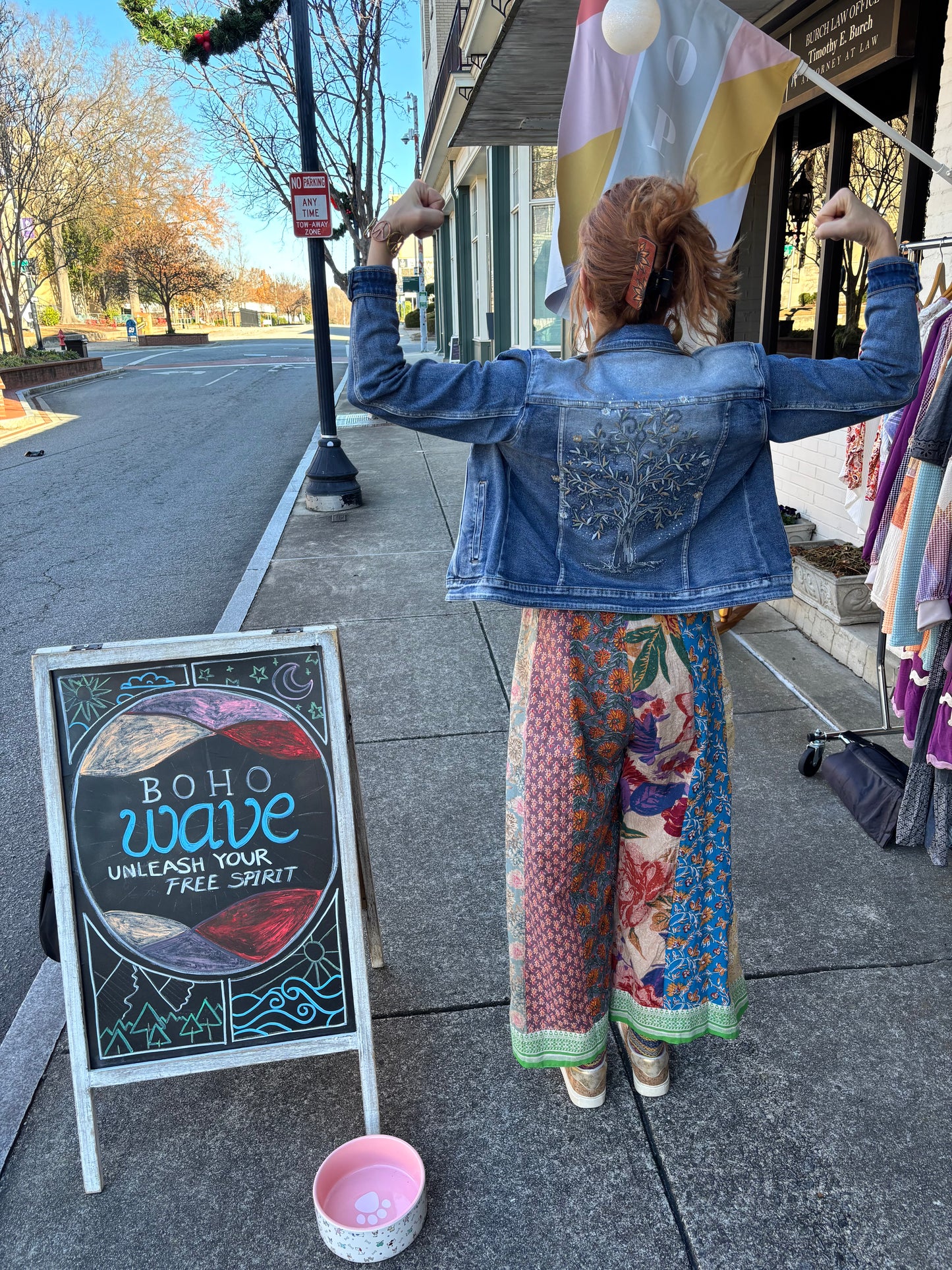 Tree Of Life Denim Jacket