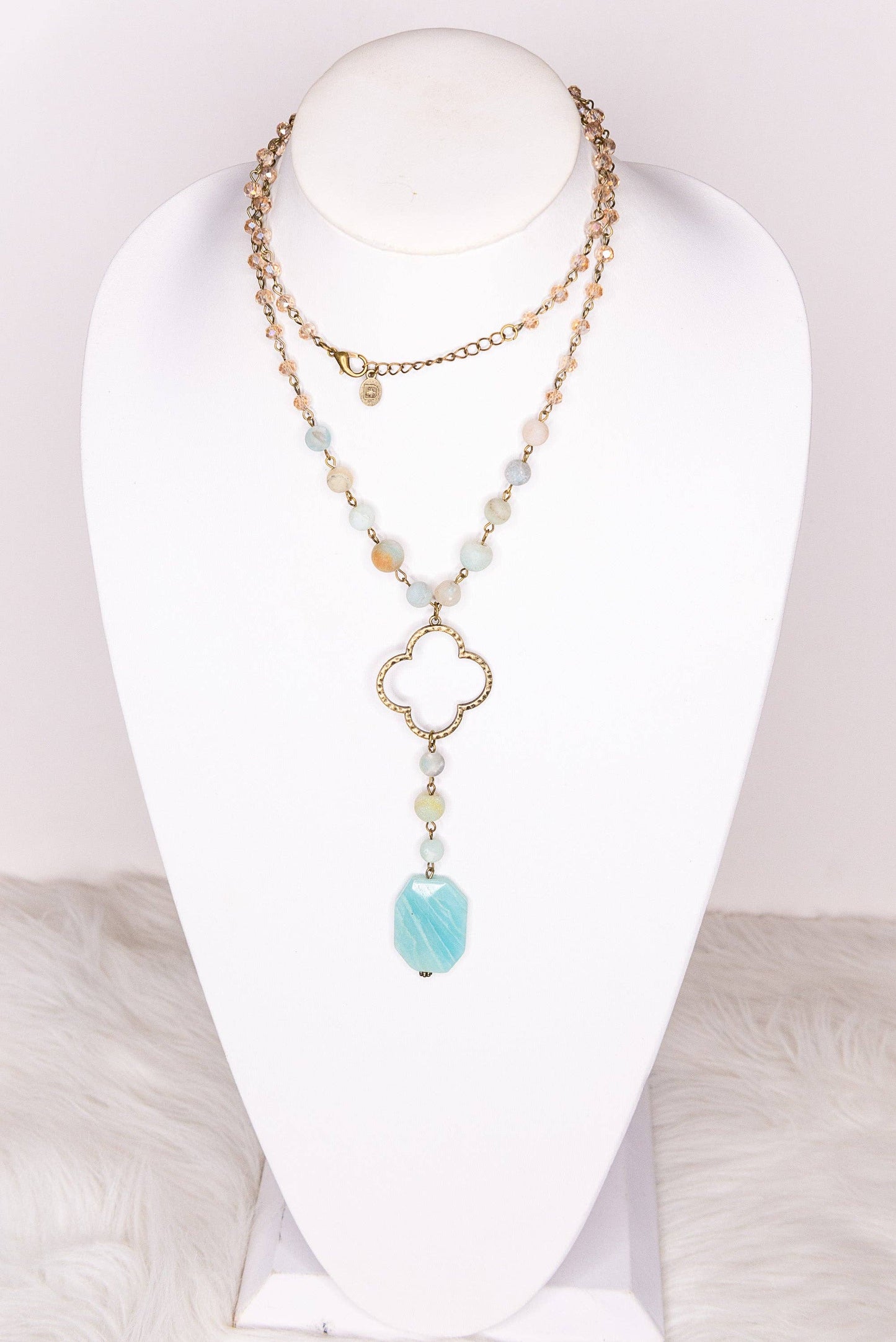 Alani Necklace in Amazonite