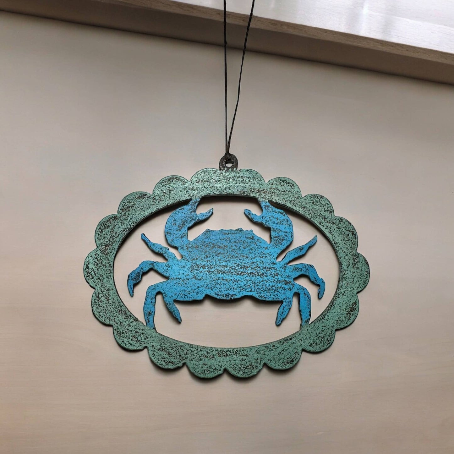 CRAB ornament cute beach souvenirs metal gifts ocean sea