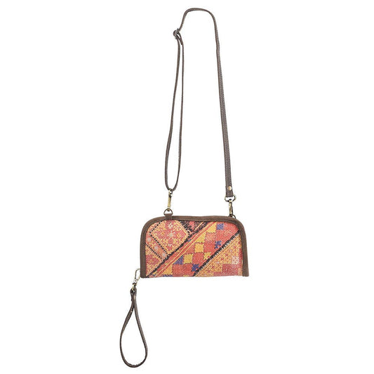 KB316 Small Crossbody Upcycled Canvas Ladies Bag