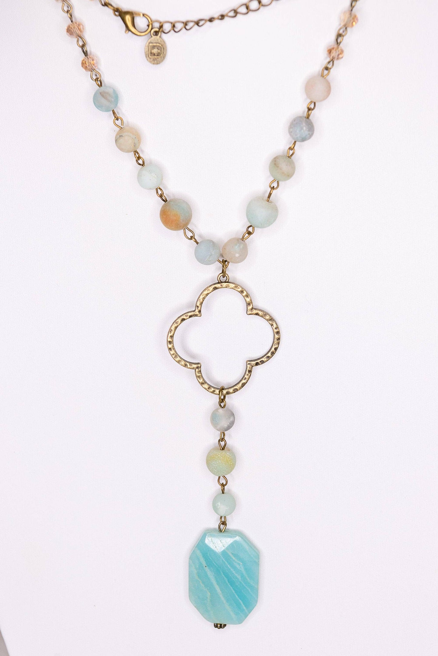 Alani Necklace in Amazonite