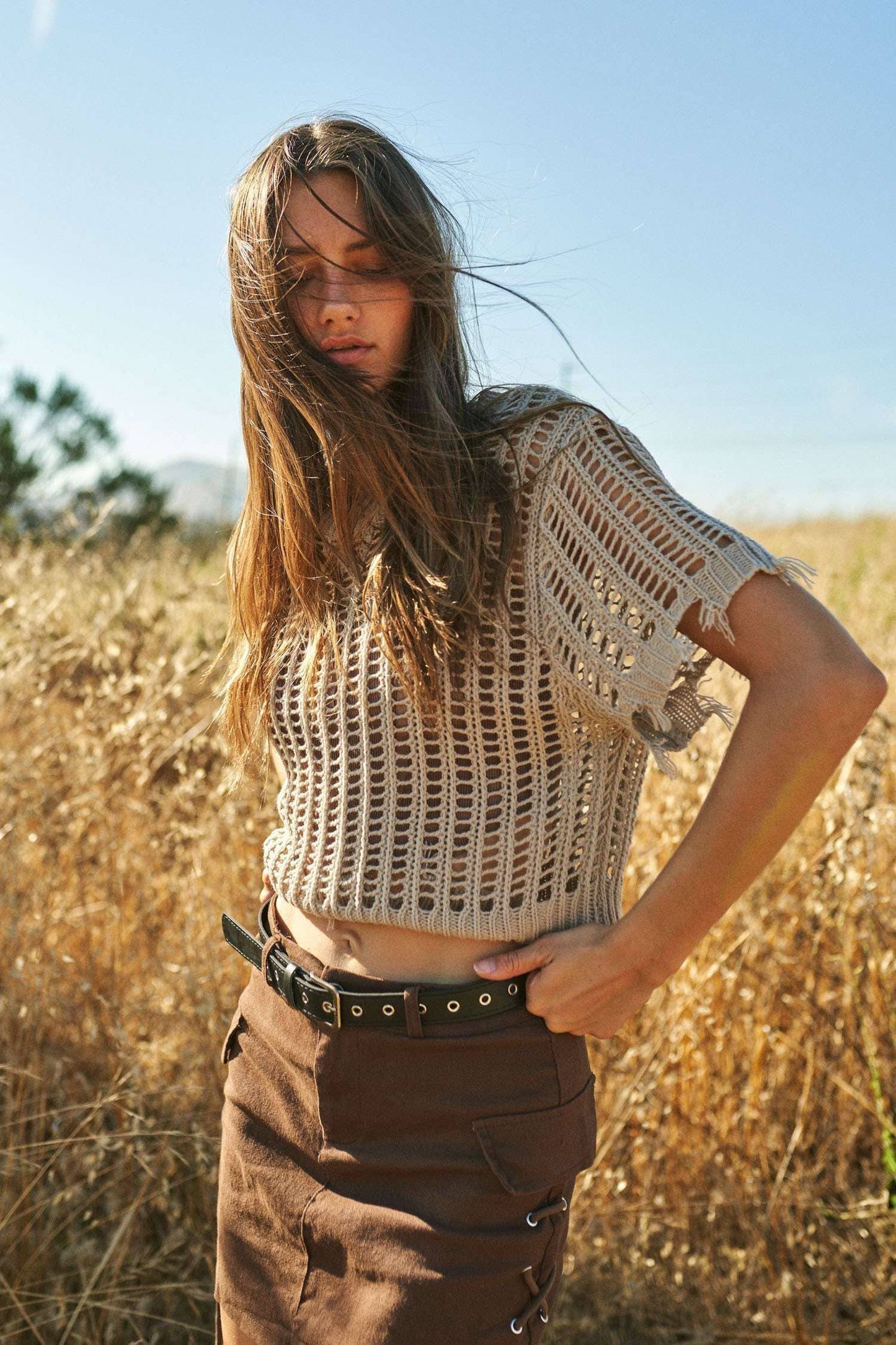Crochet Cover Up Top