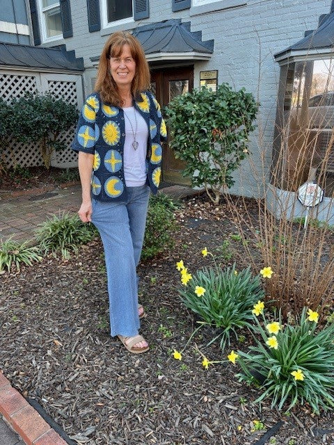 Orly Blue Jeans plain wide bottom