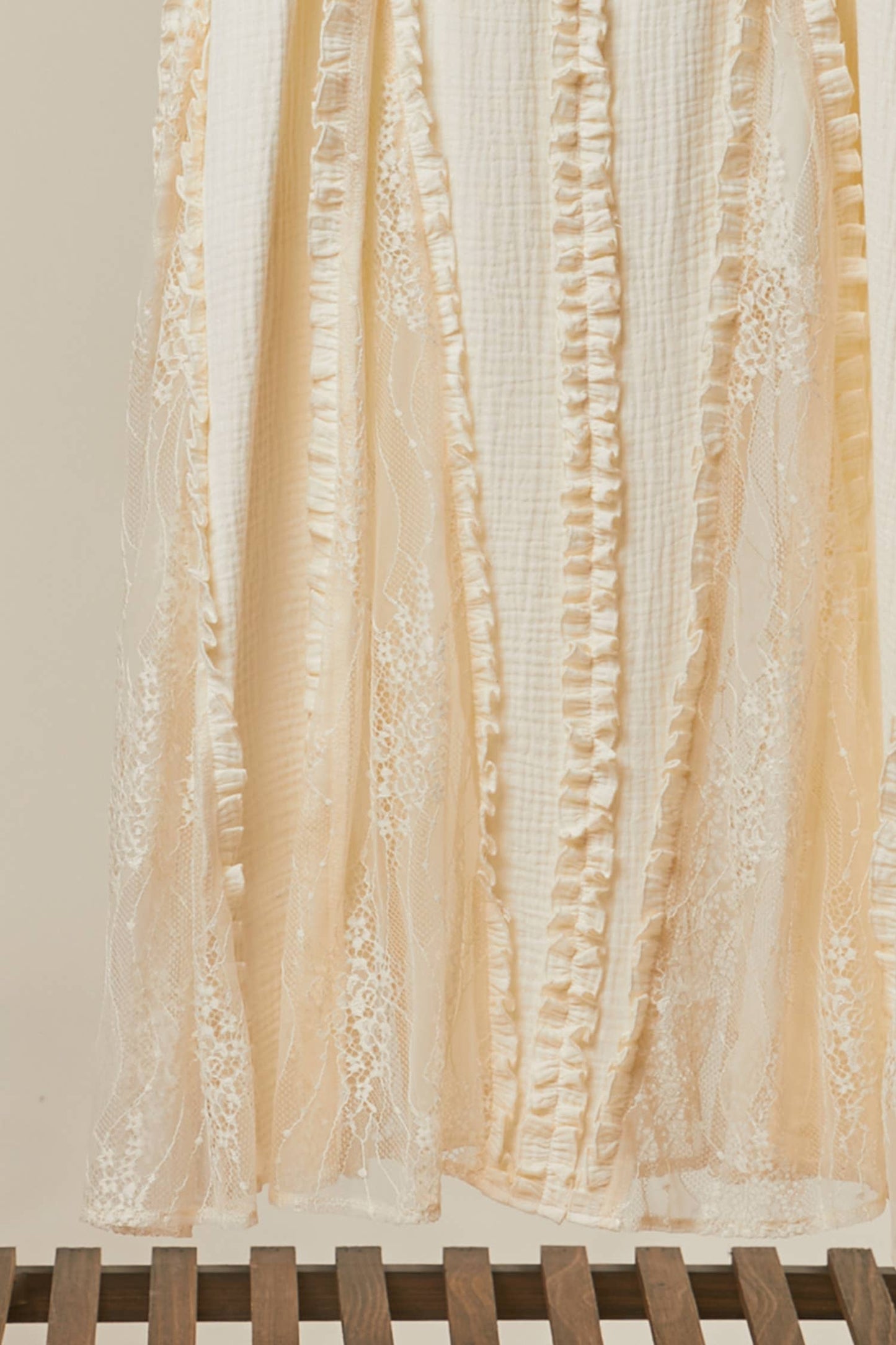 RUFFLED BOHO MAXI DRESS