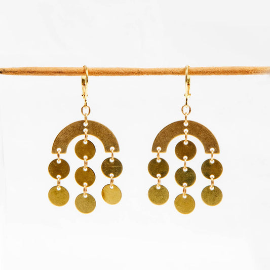 Circle Rain Earrings