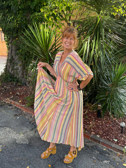Sunset Serenade Midi Dress