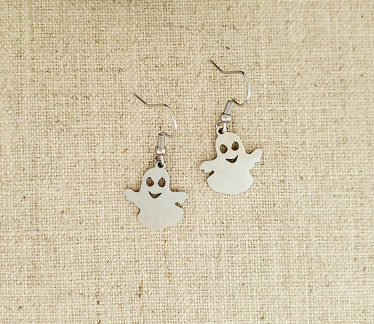 Halloween Ghost Stainless Earrings