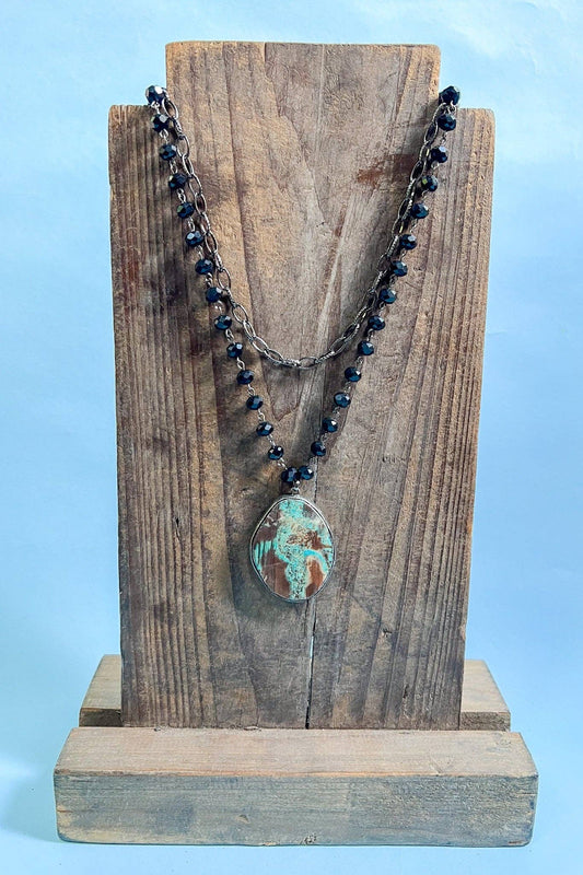 Paige Necklace Black