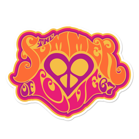 Summer of Love Vinyl Sticker