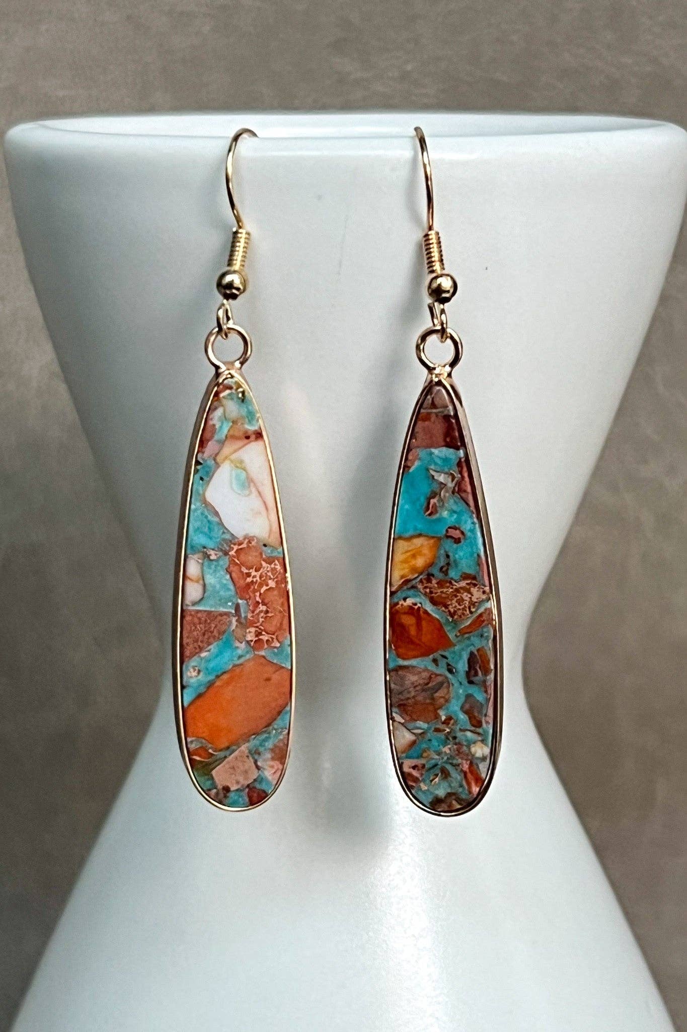 Samira Earring Imperial Jasper