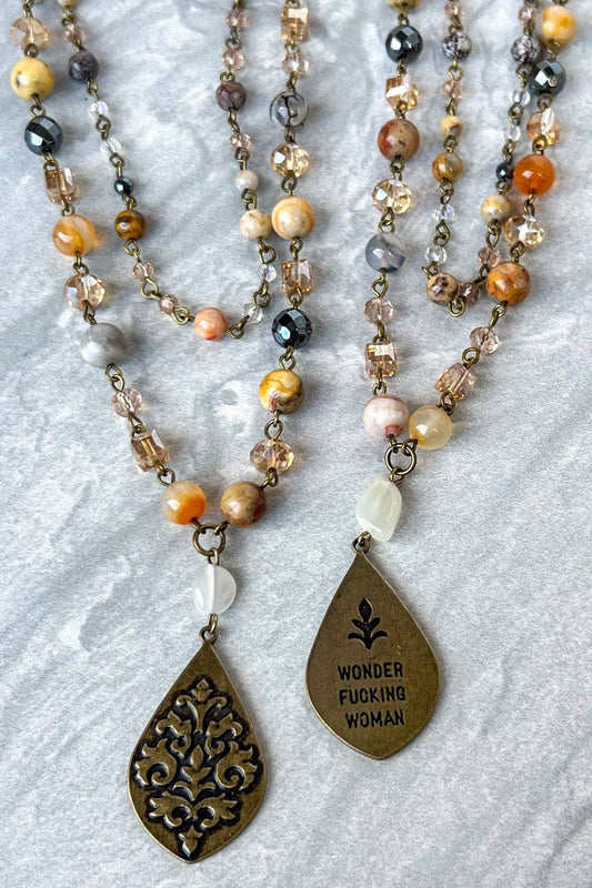 Wonder Woman Fleur Necklace