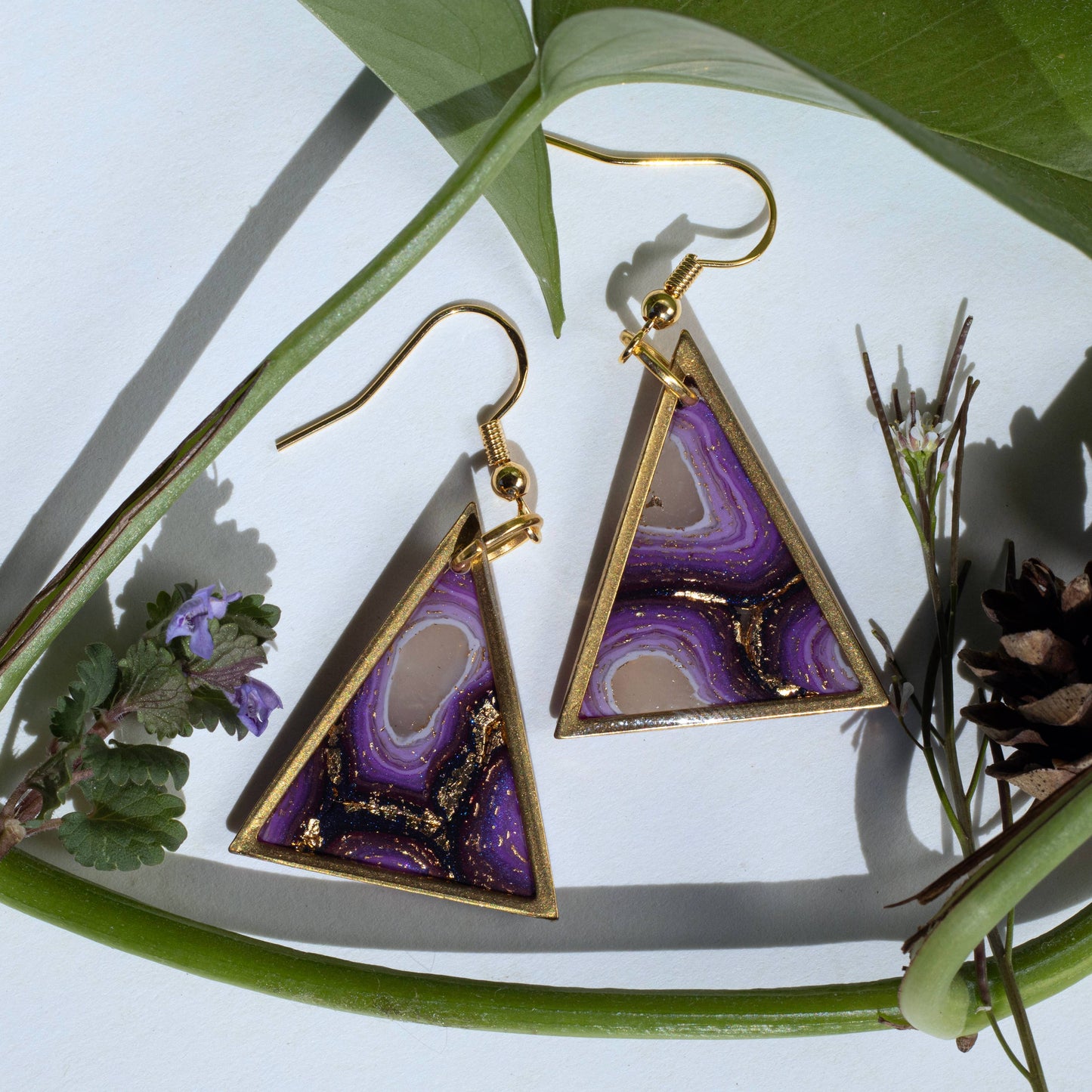 Triangle Geode Agate | Gift | Handmade