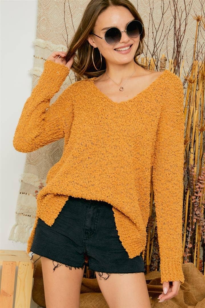 Boho Popcorn Dream Sweater
