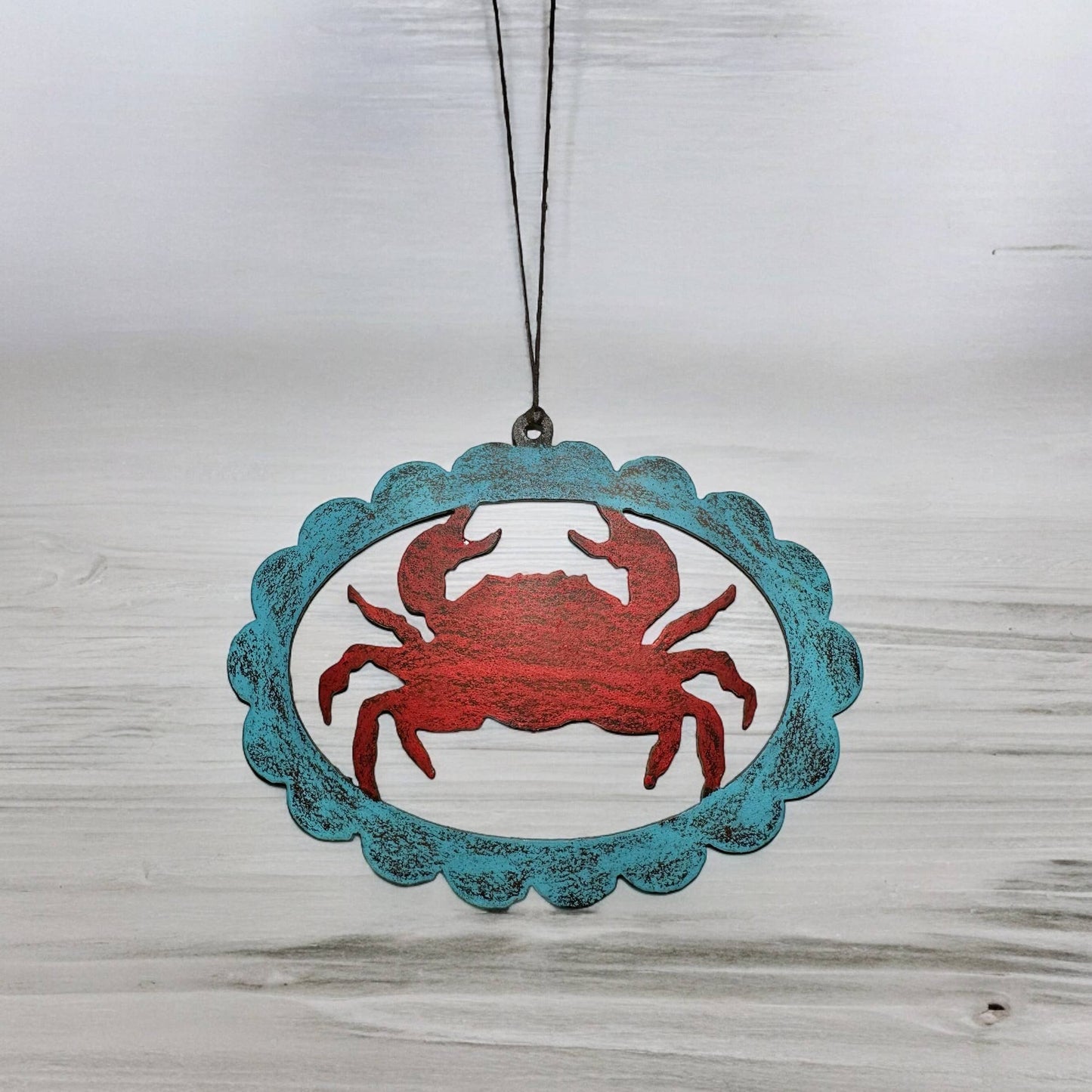 CRAB ornament cute beach souvenirs metal gifts ocean sea