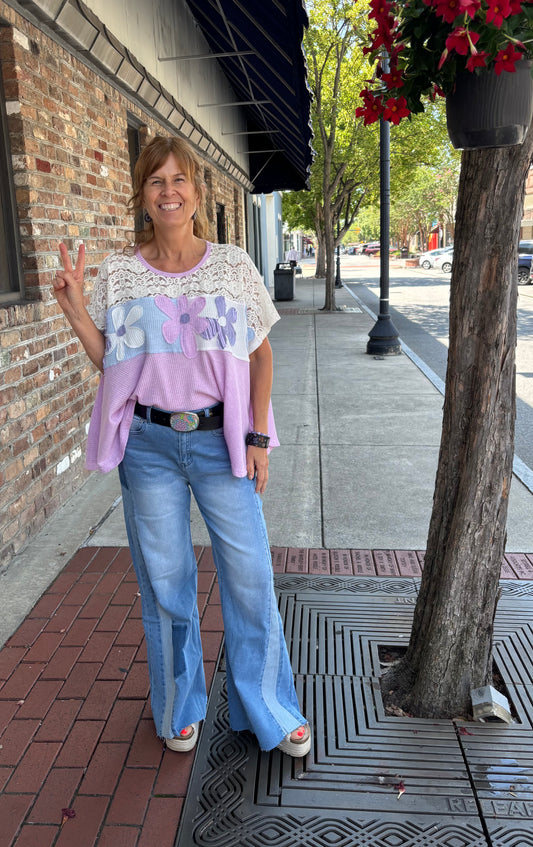 Lavender Fields Top