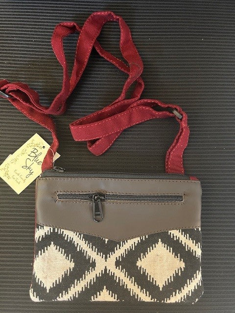 Mixed Fabric Purse