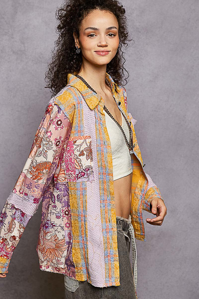 Relaxed Outseam Boho Shirt