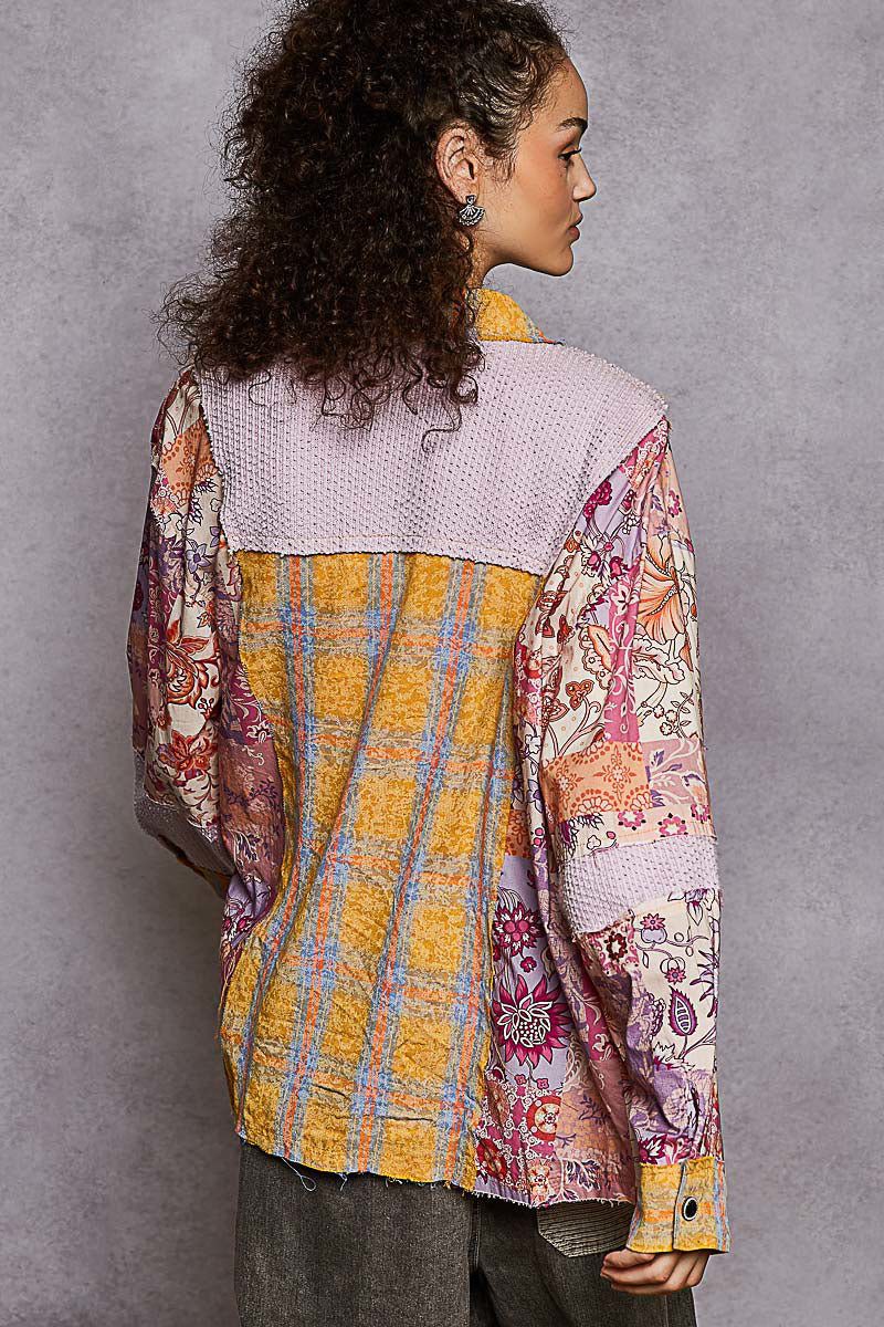 Relaxed Outseam Boho Shirt