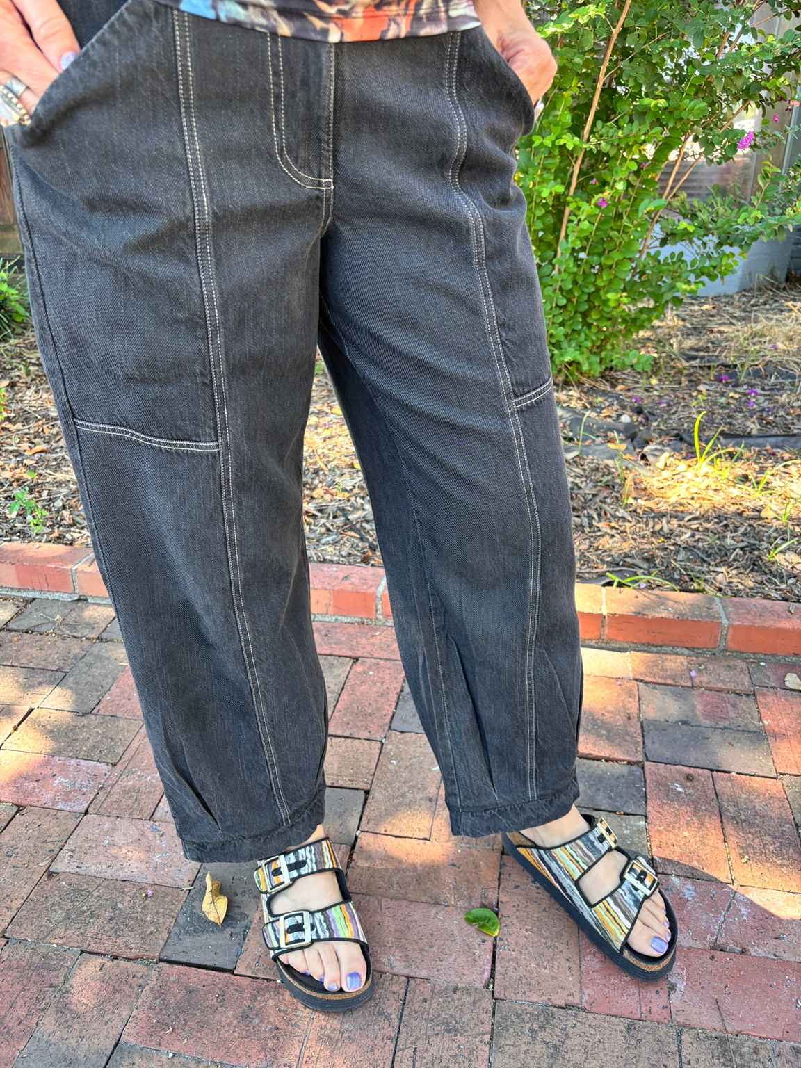 Black Denim Pants from Ozai N Ku
