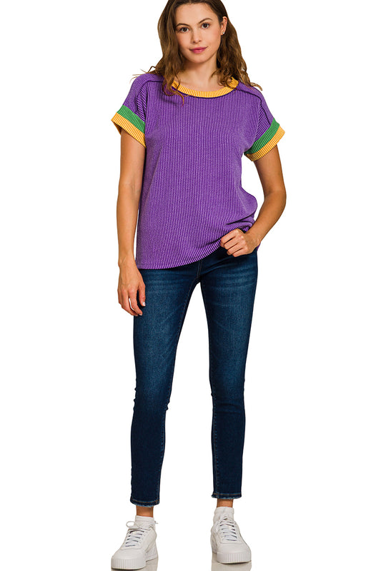 Pirate Raised Rib Top