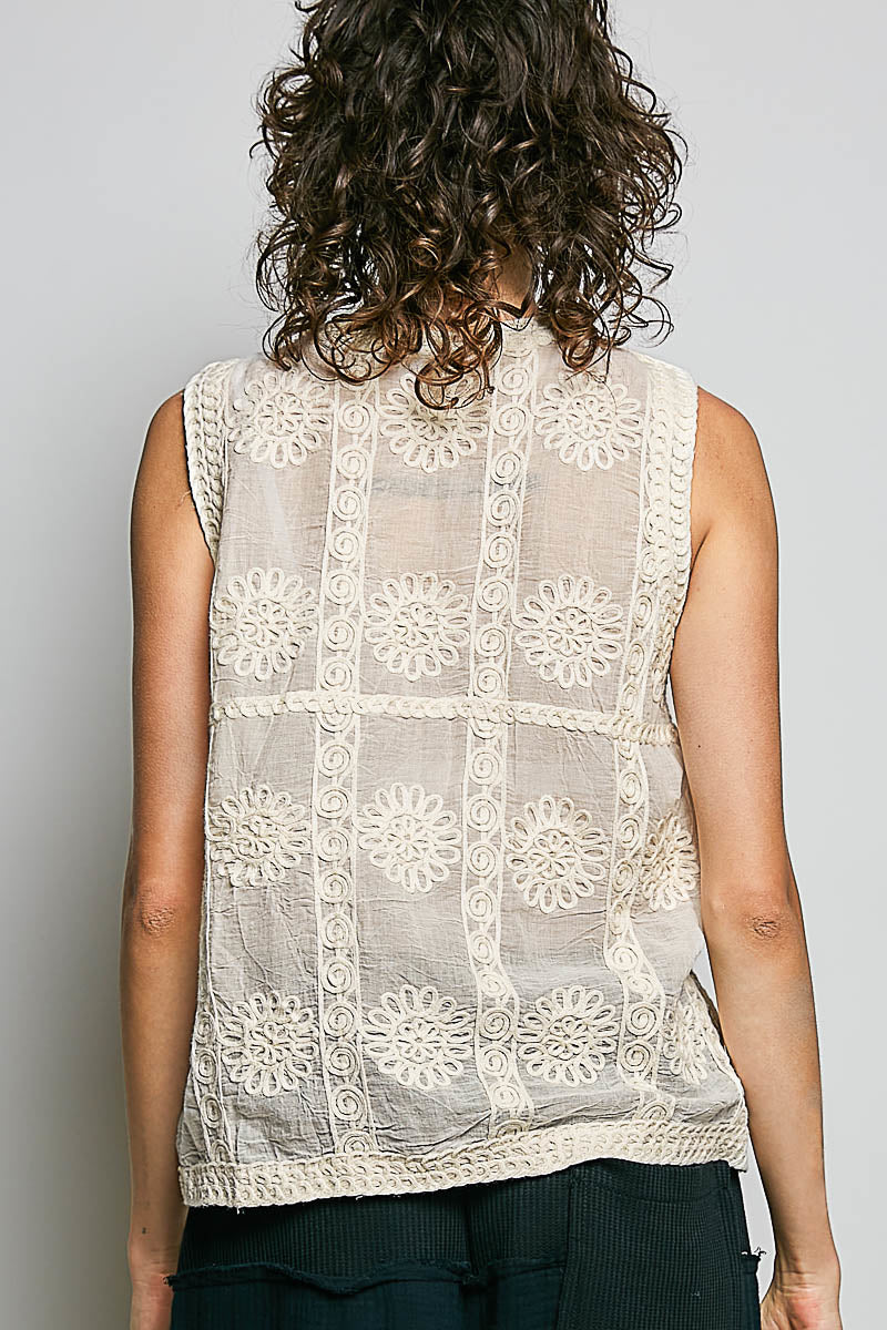 V-Neck Sleeveless